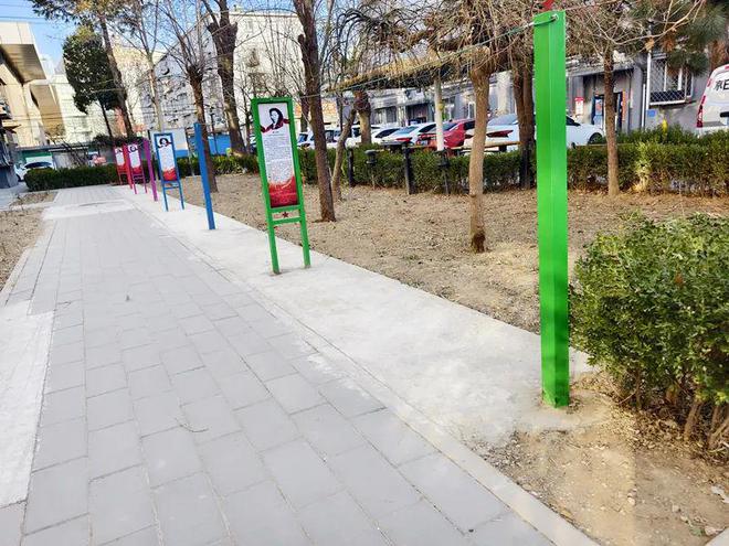 义这社区便民晾衣杆让居民省心省力→AG旗舰赞助马竞联赛晾晒有去处顺(图5)