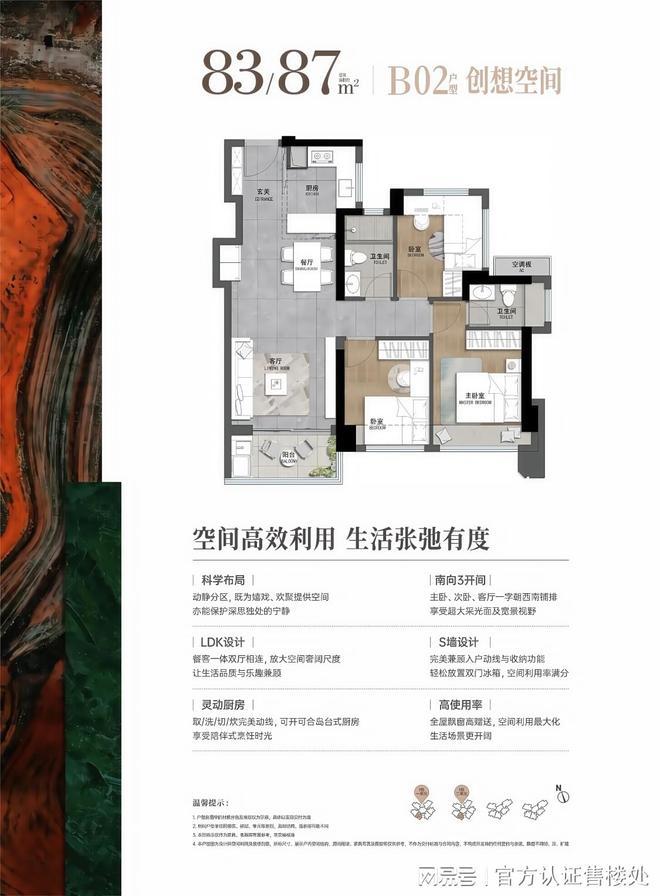 图+价格区间+交付标准一览【官】星河盛境瑞府重磅发布：最新户型(图4)